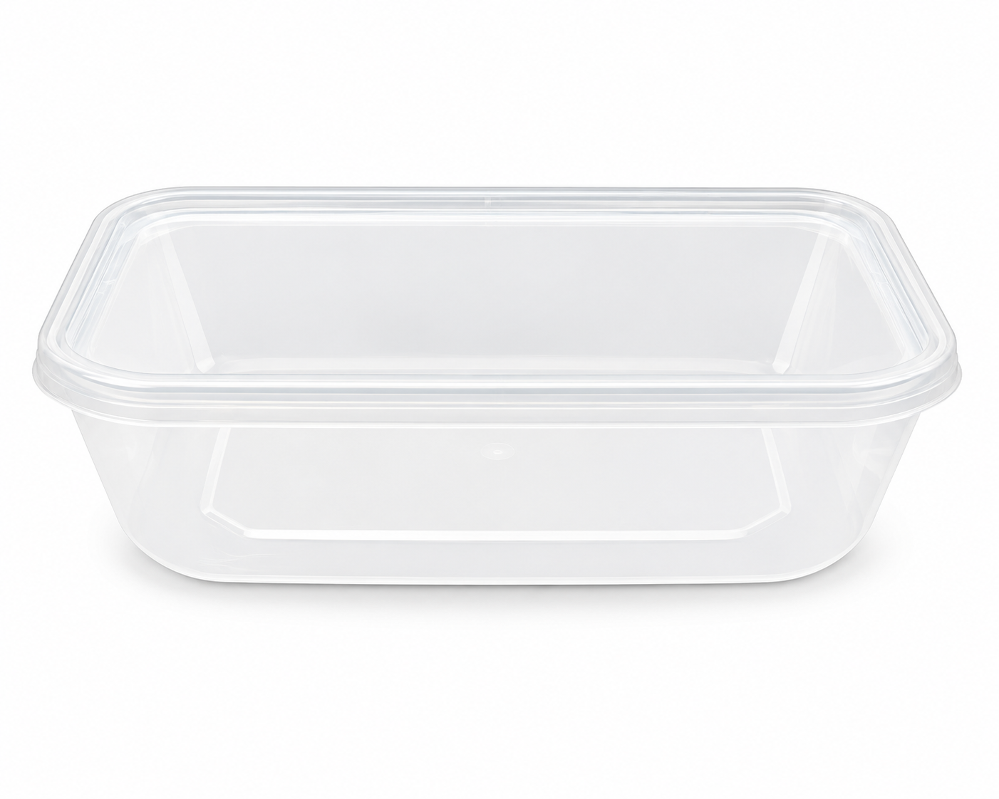 Conteneur alimentaire rectangulaire 1 L avec couvercle